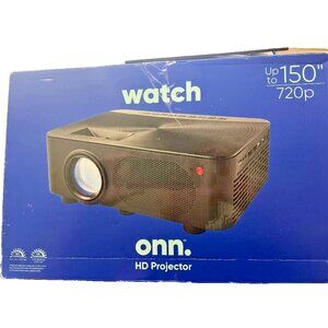 ONN 720P HD Home Theater Projector Black